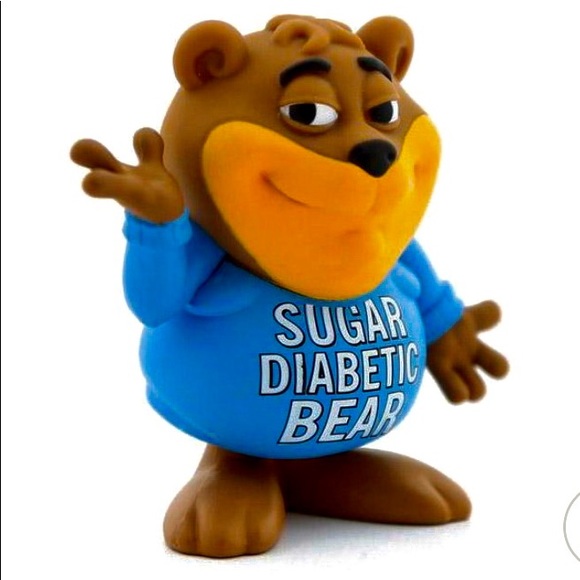 Sugar Diabetic Bear
Figure stands 3" tall. - Picture 3 of 8